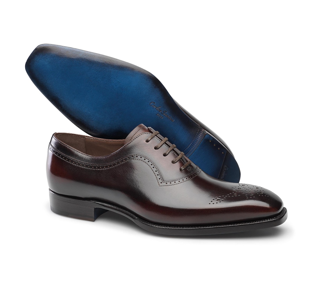 Chaussures Wingtip Brogue - John Special Shades Of Wine